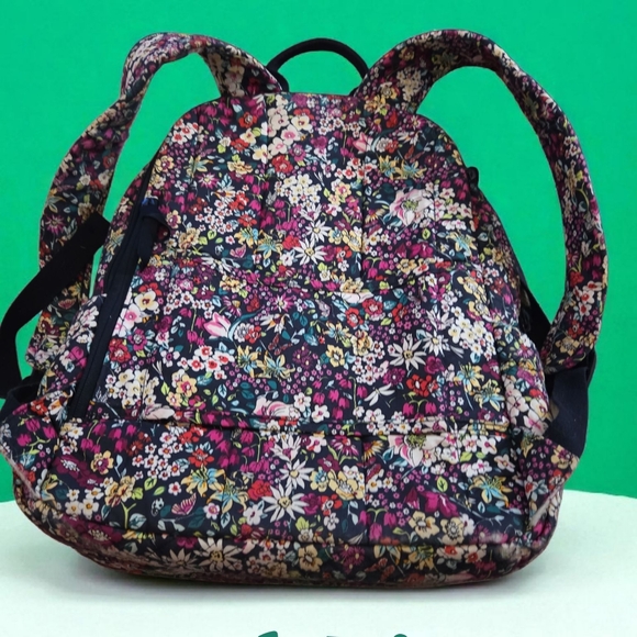 Vera Bradley gigantic floral  backpack washable